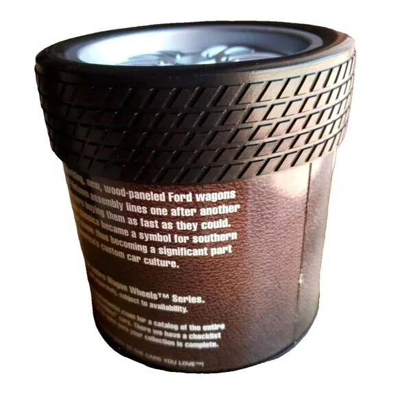 2005 SHOWCASE HOT WHEELS: WAGON WHEELS SERIES #2/4 '48 FORD WOODY Metallic Blue - Picture 14 of 16